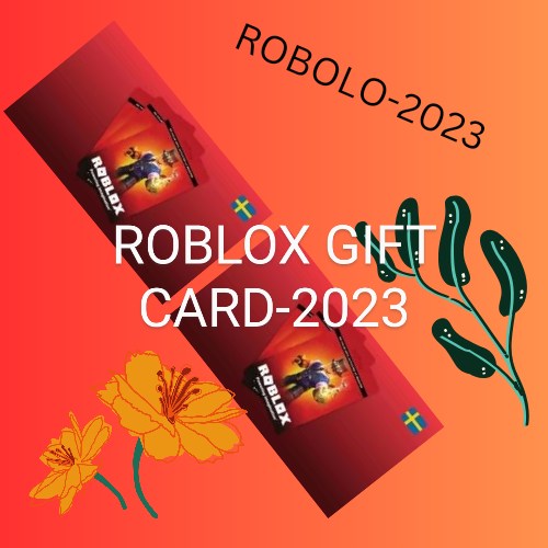 New Roblox gift card-2023